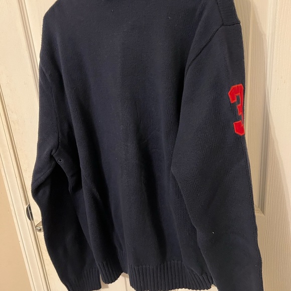 Polo Ralph Lauren Zippered Sweater wool blend. - Picture 4 of 6